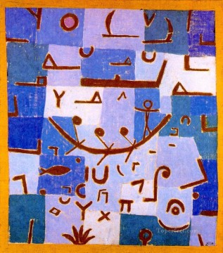  pre works - Legend of the Nile 1937 Expressionism Bauhaus Surrealism Paul Klee